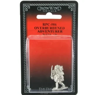Overburdened Adventurer #RPC-006 Classic Ral Partha Fantasy RPG Metal Figure - Your Source for Gaming Essentials Cheap