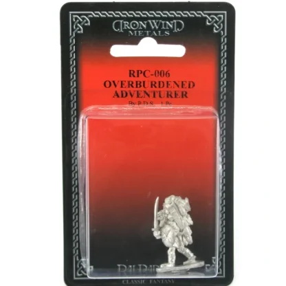 Overburdened Adventurer #RPC-006 Classic Ral Partha Fantasy RPG Metal Figure - Your Source for Gaming Essentials Cheap