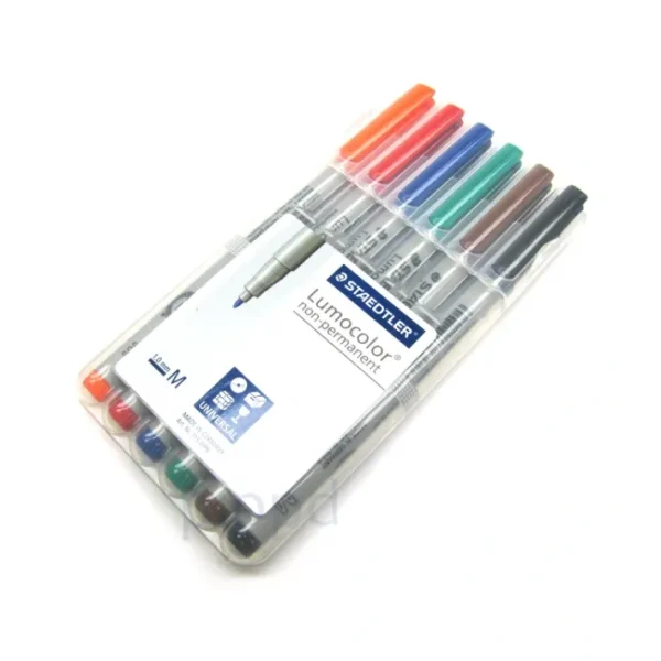 6-Pack Mat Marking Pen: Staedtler Lumocolor Non-Permanent Water Soluble Markers - Your Source for Gaming Essentials Sale