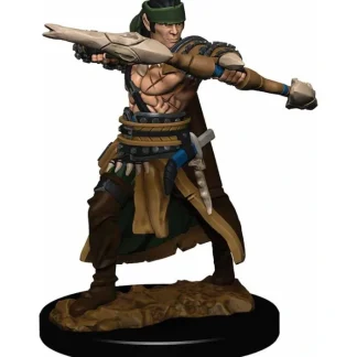 Pathfinder Battles: Premium Painted Figure - (W1) Half-Elf Ranger Male - Your Source for Gaming Essentials Online