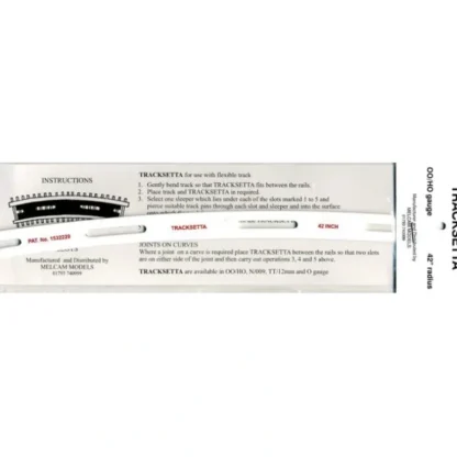 Trains | Peco OOT42 HO/OO Tracksetta Track Laying Template 42" 1066.8 mm Radius Curve - Your Source for Gaming Essentials