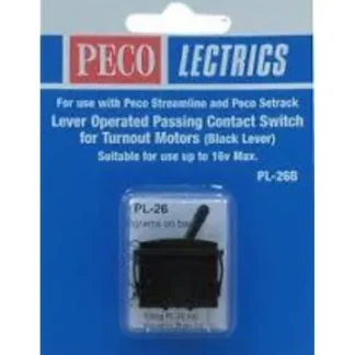 Trains | Peco PL-26B HO Lever Operated Passing Contact Switch for Turnout Motors - Your Source for Gaming Essentials