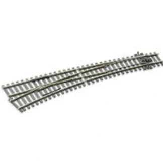 Trains | Peco SL-E187 HO/OO Code 75 60" Radius Curved Left Hand Switch Turnout - Your Source for Gaming Essentials