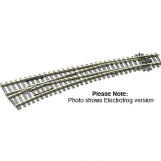 Trains | Peco SL-E87 HO/OO Code 100 60"Radius Electrofrog Left Hand Curved Switch Turnout - Your Source for Gaming Essentials