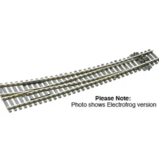 Trains | Peco SL-E86 HO/OO Code100 60"Radius Electrofrog Curved Right Hand Switch Turnout - Your Source for Gaming Essentials