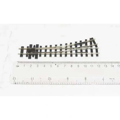 Trains | Peco SL-E492 OO-9/HOn30 Code 80 12" Radius Left Hand Rail Turnout - Your Source for Gaming Essentials