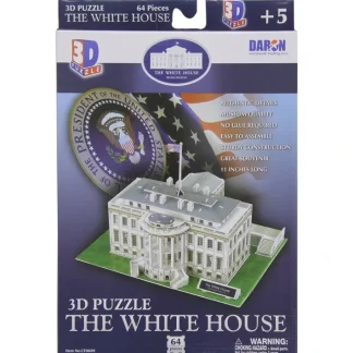 64 Piece 11" 3D Puzzle Model Kit - The White House - Your Source for Gaming Essentials Clearance