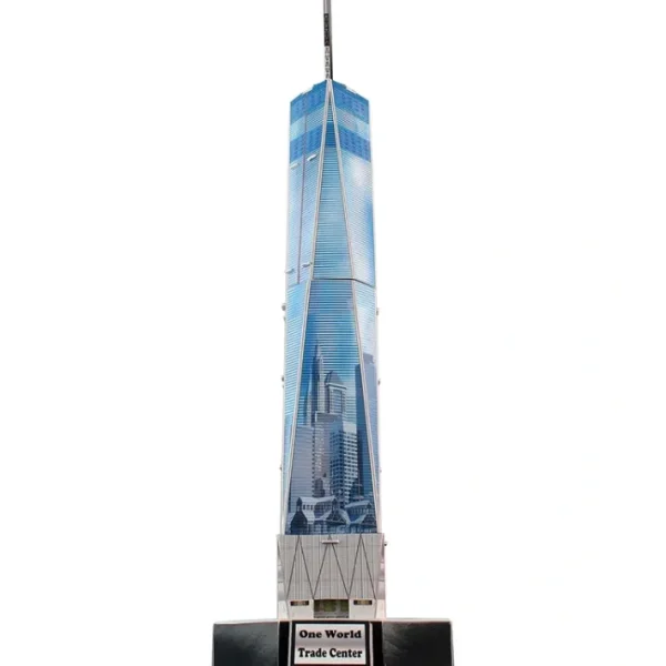 23 Piece 3D Puzzle Model Kit - One World Trade Center - Your Source for Gaming Essentials Best