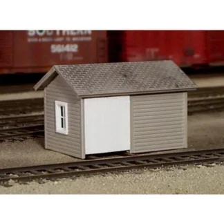 Trains | Pikestuff 541-0006 HO Handcar Shed Kit - Your Source for Gaming Essentials