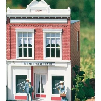 Trains | Piko 62257 Farmer's State Bank Building Kit - Your Source for Gaming Essentials