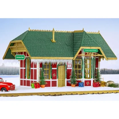 Trains | Piko 62268 G ChristmasTown Station Building Kit MT/Box - Your Source for Gaming Essentials