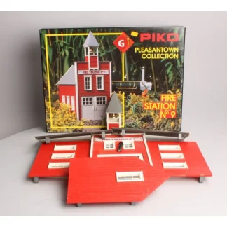 Trains | Piko 62214 G Fire Station Building Kit - Your Source for Gaming Essentials