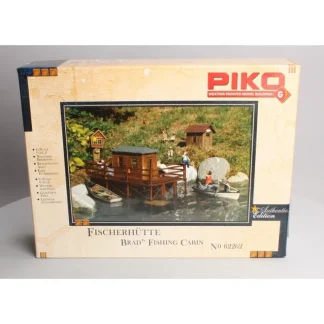 Trains | Piko 62262 G Scale Brad's Fishing Cabin Building Kit - Your Source for Gaming Essentials