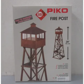 Trains | Piko 62222 G Scale Wooden Fire Post/Watch Tower Building Kit - Your Source for Gaming Essentials