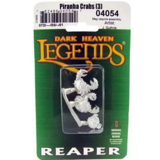 Piranha Crabs (3) #04054 Dark Heaven Legends Unpainted Metal Figure - Your Source for Gaming Essentials Sale