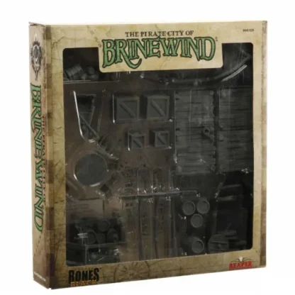 Pirate City of Brinewind #44153 Bones Black Unpainted Plastic Boxed Set - Your Source for Gaming Essentials Online