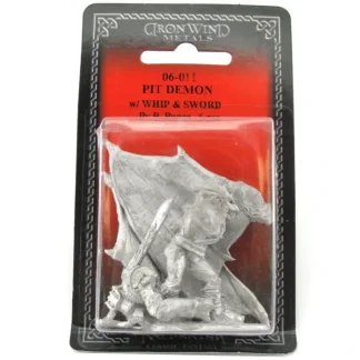 Pit Demon with Whip and Sword 06-011 Classic Ral Partha Fantasy RPG Metal Figure - Your Source for Gaming Essentials Flash Sale