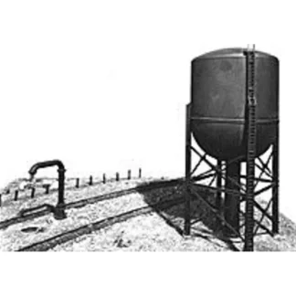 Trains | Plastruct 2009 N 5" x 3" x 5" Hemi Bottom Water Tank Kit - Your Source for Gaming Essentials