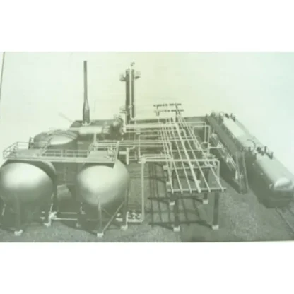 Trains | Plastruct K-8 HO Petrochemical Refinery Kit - Your Source for Gaming Essentials