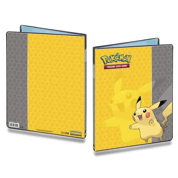 Pokemon Card Holder 9-Pocket Full View Portfolio: Pikachu - Your Source for Gaming Essentials Shop