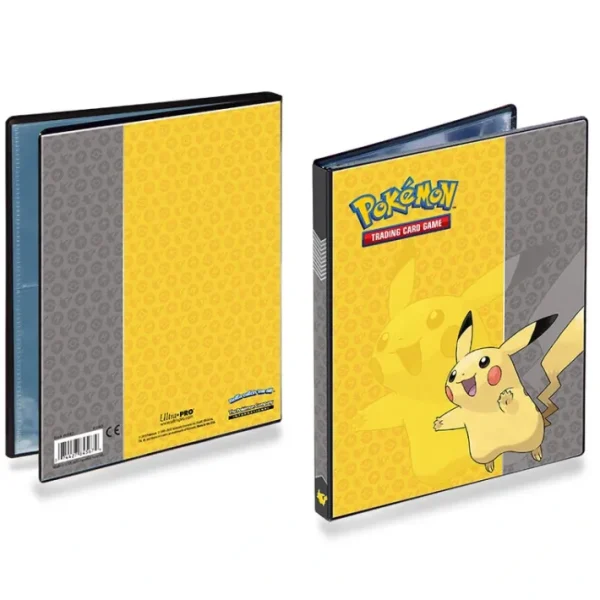 Pokemon: Pikachu 4-Pocket Full View Portfolio - Your Source for Gaming Essentials Store