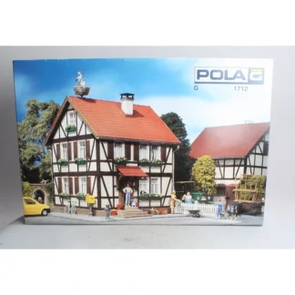 Trains | Pola 331712 Half Timbered House with Stork's Nest - Your Source for Gaming Essentials