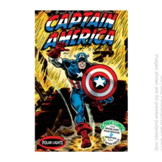 Trains | Polar Lights 856 1:8 Capain America Comic Book Scene Plastic Model Kit - Your Source for Gaming Essentials