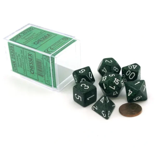 Polyhedral 7-Die Chessex Dice Set - Speckled Recon - Your Source for Gaming Essentials Cheap