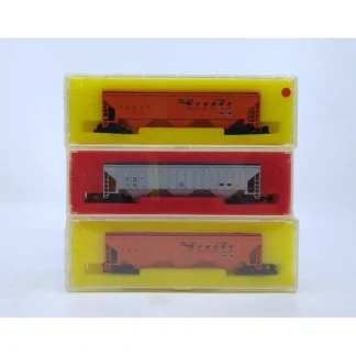 Trains | Precision Masters 1403 N Denver & Rio Grande 3-Bay Covered Hopper 3-Car Kit Set MT/Box - Your Source for Gaming Essentials