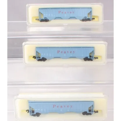 Trains | Precision Masters 1437 N Scale Peavey 3 Car 3-Bay Covered Hopper Car Set MT/Box - Your Source for Gaming Essentials