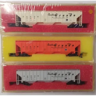 Trains | Precision Masters 1503 N Scale Rio Grande 3 Bay Covered Hopper 3-Car Kit Set MT/Box - Your Source for Gaming Essentials