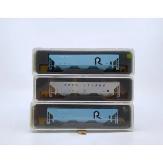 Trains | Precision Masters 1512 N Scale Rock Island 3-Bay Covered Hopper 3-Car Kit Set MT/Box - Your Source for Gaming Essentials