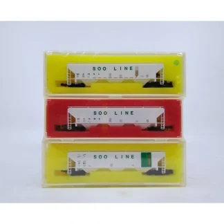 Trains | Precision Masters 1510 N SOO Line Covered Hopper Cars (Set of 3) MT/Box - Your Source for Gaming Essentials