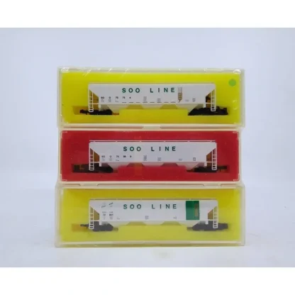 Trains | Precision Masters 1510 N SOO Line Covered Hopper Cars (Set of 3) MT/Box - Your Source for Gaming Essentials