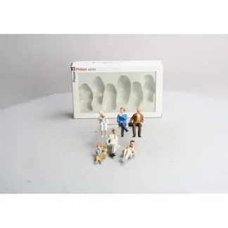 Trains | Preiser 45151 G Seated Passengers Figures (Set of 6) - Your Source for Gaming Essentials