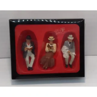 Trains | Preiser 45064 G Seated Passengers Figures (Set of 3) - Your Source for Gaming Essentials