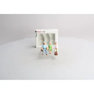 Trains | Preiser 45080 G Seated People in Summer Clothes Figures (Set of 3) - Your Source for Gaming Essentials