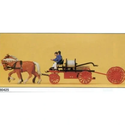 Trains | Preiser 30425 HO Around 1900 Hand Pressure Fire Pump Figures (Set of 4) - Your Source for Gaming Essentials
