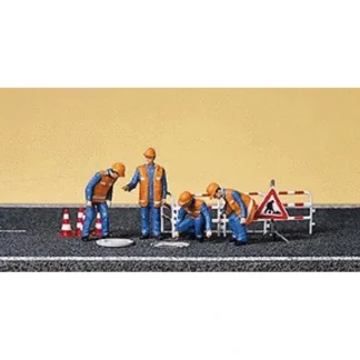 Trains | Preiser 10445 HO City Workers Figures with Accessories (Set of 6) - Your Source for Gaming Essentials