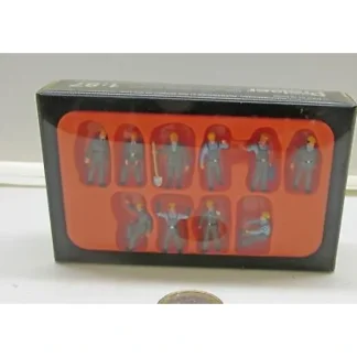 Trains | Preiser 10220 HO Construction Worker Figures with Accessories (Set of 10) - Your Source for Gaming Essentials