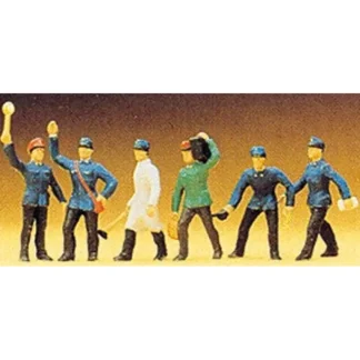 Trains | Preiser 10010 HO DB Railroad Personnel Figures (Set of 6) - Your Source for Gaming Essentials