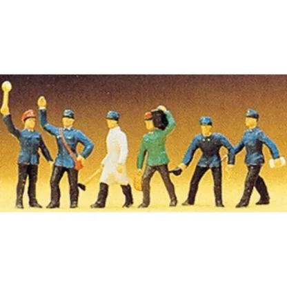 Trains | Preiser 10010 HO DB Railroad Personnel Figures (Set of 6) - Your Source for Gaming Essentials