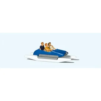 Trains | Preiser 10682 HO Family in Pedal Boat #1 Figures - Your Source for Gaming Essentials