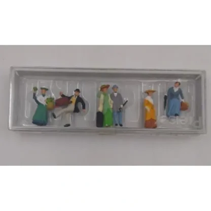 Trains | Preiser 12138 HO 1900's Travelers & Passers-By Figures (Set of 6) - Your Source for Gaming Essentials