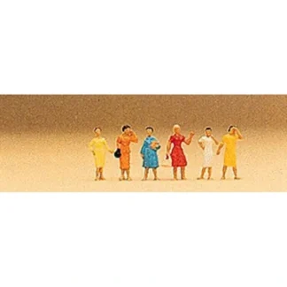 Trains | Preiser 79024 N Group of Women Figures (Set of 6) - Your Source for Gaming Essentials