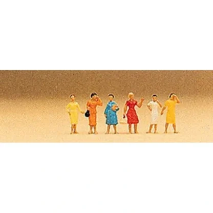 Trains | Preiser 79024 N Group of Women Figures (Set of 6) - Your Source for Gaming Essentials