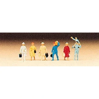 Trains | Preiser 79020 N Standing Passenger Figures (Set of 6) - Your Source for Gaming Essentials