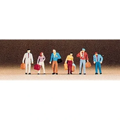 Trains | Preiser 79018 N Walking Passengers Figures (Set of 6) - Your Source for Gaming Essentials