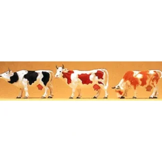 Trains | Preiser 65324 O Animals - Assorted Dairy Cows Figures (Set of 3) - Your Source for Gaming Essentials
