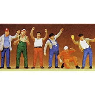 Trains | Preiser 68202 O Standing Trucker Figures (Set of 6) - Your Source for Gaming Essentials